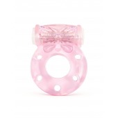 Розовое эрекционное виброкольцо с бабочкой - 1137 - в Орске купить с доставкой