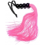 Розовая силиконовая плеть - 35,5 см. - Boys of Toys - купить с доставкой в Орске