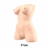 Телесный мастурбатор-торс Jessica B - Naked Factory - в Орске купить с доставкой