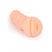 Телесный мастурбатор-вагина с эрекционными кольцами в комплекте - Sexy Girl - в Орске купить с доставкой