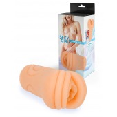 Телесный мастурбатор-вагина с рельефом на поверхности - Sexy Girl - в Орске купить с доставкой