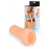 Телесный мастурбатор в виде вагины с узким входом - Sexy Girl - в Орске купить с доставкой