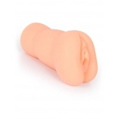 Телесный мастурбатор-вагина с 2 эрекционными кольцами в комплекте - Sexy Girl - в Орске купить с доставкой