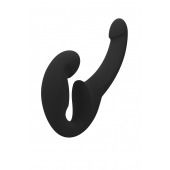 Черный безремневой страпон Share Lite - Fun Factory - купить с доставкой в Орске