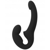 Черный безремневой страпон Share Lite - Fun Factory - купить с доставкой в Орске