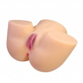 Телесный мастурбатор Liora с 2 любовными тоннелями - Baile - в Орске купить с доставкой