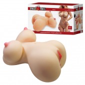 Телесный мастурбатор-торс Fiona - Baile - в Орске купить с доставкой