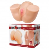 Телесный мастурбатор Olivia с 2 любовными отверстиями - Baile - в Орске купить с доставкой