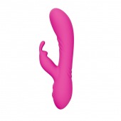 Розовый силиконовый вибратор-кролик - Secwell