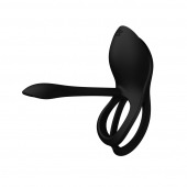 Черное эрекционное виброкольцо Bayek с пультом ДУ - Zalo - в Орске купить с доставкой