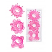 Комплект из 3 розовых эрекционных колец - Erowoman-Eroman - в Орске купить с доставкой