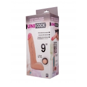 Фаллическая насадка Харнесс UNICOCK 9  - 24 см. - LOVETOY (А-Полимер) - купить с доставкой в Орске