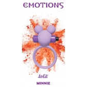 Сиреневое эрекционное виброколечко Emotions Minnie - Lola Games - в Орске купить с доставкой