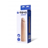 Реалистичная насадка с ярко выраженной головкой - 16,5 см. - A-toys - в Орске купить с доставкой