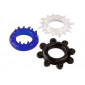 Набор из 3 разноцветных эрекционных колец - A-toys - в Орске купить с доставкой