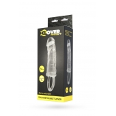 Прозрачная насадка с петлёй для фиксации - 14 см. - ToyFa - в Орске купить с доставкой