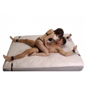 Бондаж для фиксации на кровати Frisky Bedroom Restraint Kit - XR Brands - купить с доставкой в Орске
