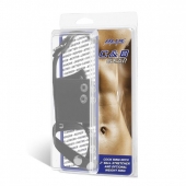 Кольцо на член и мошонку Cock Ring With 2  Ball Stretcher And Optional Weight Ring - BlueLine - в Орске купить с доставкой