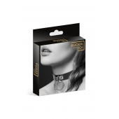 Узенький ошейник из полиуретана с кольцом - Bijoux Pour Toi - купить с доставкой в Орске