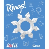 Прозрачное эрекционное кольцо Rings Gear - Lola Games - в Орске купить с доставкой