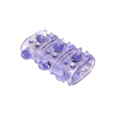 Фиолетовая насадка на пенис Rings Armour - Lola Games - в Орске купить с доставкой