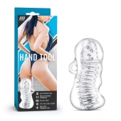 Прозрачный мастурбатор M for Men Hand Tool - Blush Novelties - в Орске купить с доставкой