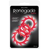 Набор из 3 красных эрекционных колец Renegade Gears - NS Novelties - в Орске купить с доставкой
