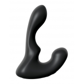 Черный анальный вибростимулятор P-Spot Milker - 14 см. - Pipedream - в Орске купить с доставкой
