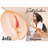Мастурбатор с 2 тоннелями Satisfaction Gorgeous - Lola Games - в Орске купить с доставкой