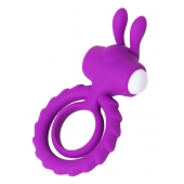 Фиолетовое эрекционное кольцо на пенис JOS  GOOD BUNNY - JOS - в Орске купить с доставкой