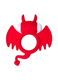 Красное эрекционное кольцо на пенис JOS COCKY DEVIL - JOS - в Орске купить с доставкой
