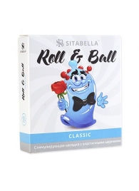 стимулирующий презерватив-насадка Roll   Ball Classic - Sitabella - купить с доставкой в Орске