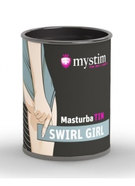 Компактный мастурбатор MasturbaTIN Swirl Girl - MyStim - в Орске купить с доставкой