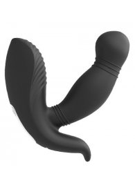 Черный вибромассажер простаты PROSTATE HERO - Dream Toys - в Орске купить с доставкой