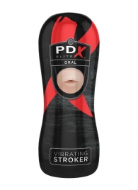 Мастурбатор-ротик Vibrating Oral Stroker - Pipedream - в Орске купить с доставкой