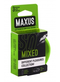 Презервативы в железном кейсе MAXUS Mixed - 3 шт. - Maxus - купить с доставкой в Орске