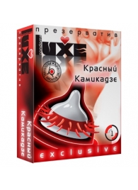 Презерватив LUXE  Exclusive   Красный Камикадзе  - 1 шт. - Luxe - купить с доставкой в Орске