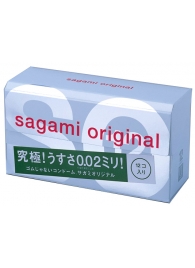 Ультратонкие презервативы Sagami Original - 12 шт. - Sagami - купить с доставкой в Орске