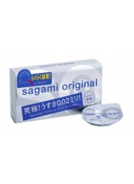 Ультратонкие презервативы Sagami Original QUICK - 6 шт. - Sagami - купить с доставкой в Орске