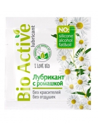 Пробник лубриканта на водной основе Bio Active - 3 гр. - Биоритм - купить с доставкой в Орске