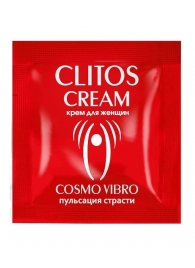 Пробник возбуждающего крема для женщин Clitos Cream - 1,5 гр. - Биоритм - купить с доставкой в Орске