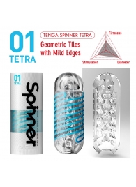 Мастурбатор SPINNER Tetra - Tenga - в Орске купить с доставкой