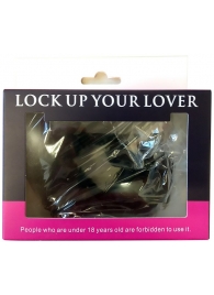 Черные меховые наручники Love с ключиками - Baile - купить с доставкой в Орске