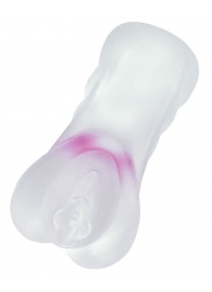 Прозрачный реалистичный мастурбатор Juicy Pussy Crystal Rose - ToyFa - в Орске купить с доставкой