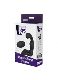 Черный вибромассажер простаты REMOTE BOOTY PLEASER - Dream Toys - в Орске купить с доставкой