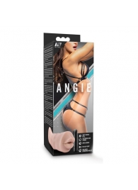 Телесный мастурбатор-ротик Angie - Blush Novelties - в Орске купить с доставкой