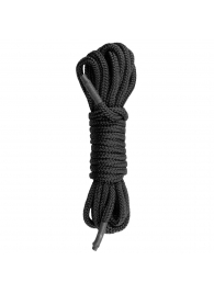 Черная веревка для бондажа Easytoys Bondage Rope - 5 м. - Easy toys - купить с доставкой в Орске