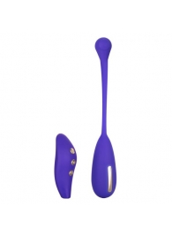 Фиолетовый шарик с электростимуляцией и вибрацией Intimate E-Stimulator Remote Kegel Exerciser - California Exotic Novelties - купить с доставкой в Орске