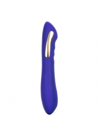 Фиолетовый вибратор с электростимуляцией Intimate E-Stimulator Petite Wand - 18,5 см. - California Exotic Novelties - купить с доставкой в Орске