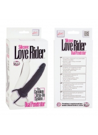 Насадка на пенис Silicone Love Rider Dual Penetrator для двойного проникновения - 14 см. - California Exotic Novelties - в Орске купить с доставкой